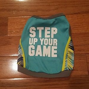 Step up Your Game Puppy Shirt Size XS